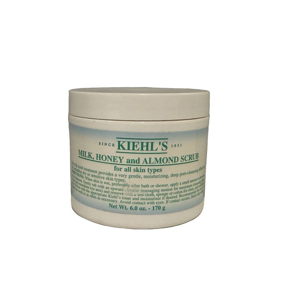Kiehl's Milk, Honey and Almond Scrub 6.0 oz. - 170 g All Skin Types